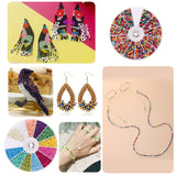 2000pcs 12Grids Glass Seed Beads Set for DIY Jewelry Making