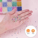 2000pcs/Lot 2mm Czech Glass Seed Beads DIY Jewelry Making Accessories