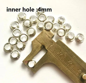 2000pcs 4mm/4.5mm Eyelets with 925 for DIY Resin Beads Making