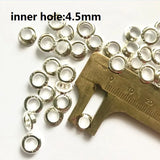 2000pcs 4mm/4.5mm Eyelets with 925 for DIY Resin Beads Making