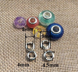 2000pcs 4mm/4.5mm Eyelets with 925 for DIY Resin Beads Making
