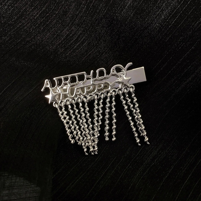 Vintage Punk Flame Hairpin Egirl Sweet Hair Clip Harajuku Jewelry
