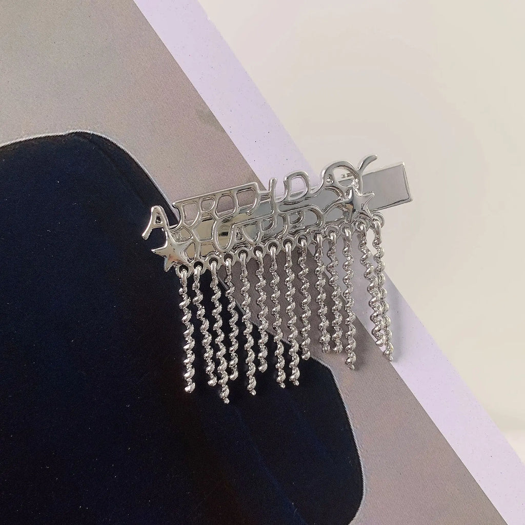 Vintage Punk Flame Hairpin Egirl Sweet Hair Clip Harajuku Jewelry