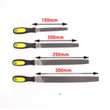 200MM Flat Mill Steel File Fine Teeth Woodworking Jewelry Grinding Tool