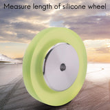200mm Aluminum Polyurethane Encoder Wheel for Measuring