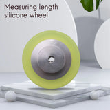 200mm Aluminum Polyurethane Encoder Wheel for Measuring