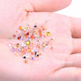 200PC Mixed Size Multicolor Round CZ Gems For Jewelry Making
