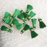 200PCS 15MM Small Tassel Pendants For Jewelry Designs or Crafts
