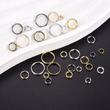 200PCS Open Jump Rings Double Loops Split Rings Connectors Jewelry Making DIY