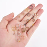 200PCS Open Jump Rings Double Loops Split Rings Connectors Jewelry Making DIY