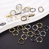 200PCS Open Jump Rings Double Loops Split Rings Connectors Jewelry Making DIY