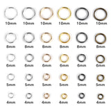 200PCS Open Jump Rings Double Loops Split Rings Connectors Jewelry Making DIY