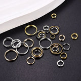 200PCS Open Jump Rings Double Loops Split Rings Connectors Jewelry Making DIY