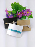 200PCS Hair Clip Cards 5*7cm Hairpin Accessory Display Packaging Blank Cards
