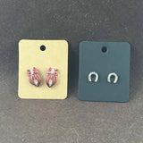 200PCS 6*5cm Jewelry Earring Cards with Logo Display