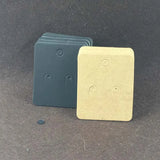 200PCS 6*5cm Jewelry Earring Cards with Logo Display