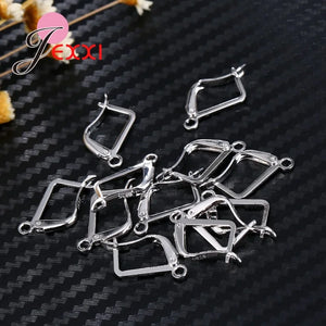 200PCS 925 Sterling Silver Beadings Findings Jewelry Components Beads