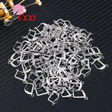 200PCS 925 Sterling Silver Beadings Findings Jewelry Components Beads