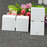 200PCS Retro Necklace Display Cards Blank Cardboard Pendent Card