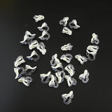 200PCS Pink Kids Plastic Earrings DIY Jewelry Material