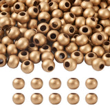 200Pc 20mm Wooden Beads Spacer Round Balls for Macrame DIY Craft Jewelry Making