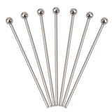200Pcs 18-35mm Stainless Steel Ball Head Pins for Jewelry Making