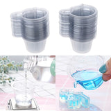 200Pcs 40ML Plastic Mixing Cups for Resin Jewelry Making