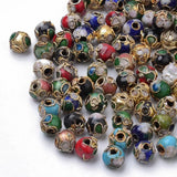 200Pcs Mixed Cloisonne Beads for Jewelry Making