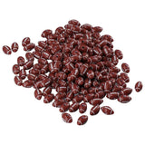 200 Acrylic Football Beads for Necklaces