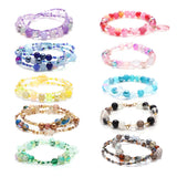 200Pcs/Box 8mm Green Crystal Glass Beads Jewelry Making Kits