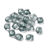 200Pcs Cat Glass Beads Colorful Animal Loose Spacer Charms DIY Jewelry Making