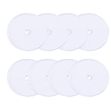 200Pcs Earring Disc Pads Clear Plastic Comfort Kit