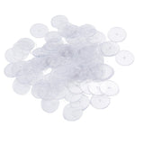 200Pcs Clear Disc Pads for Earrings, Anti-Pain Comfort Round Discs Kit