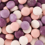 200Pcs Flat Round Mosaic Tiles Glass Cabochons for DIY Crafts Jewelry Making