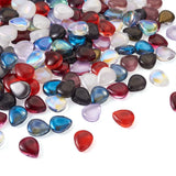 200Pcs Colorful Teardrop Glass Beads for Jewelry Making