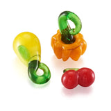 200Pcs Lampwork Beads for DIY Jewelry Making Random Mixed