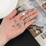 200Pcs Stainless Steel Pendants for DIY Jewelry Making