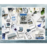 200Pcs Ins Decor Mini Stickers Book Aesthetics Stationery Art