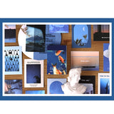 200Pcs Ins Washi Paper Nature Scenery Mini Book Scrapbooking Stickers