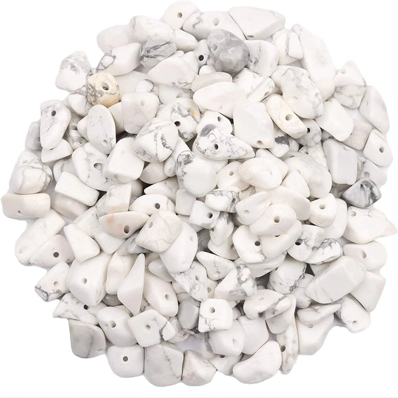 200Pcs Natural Stone Healing Crystal Chips Beads for DIY Chakra Bracelet