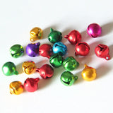 200Pcs Jingle Bells Aluminum Beads for DIY Crafts/Decoration