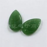 200Pcs/Lot Mixed Green Czech Crystal Glass Bead Charms
