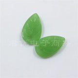 200Pcs/Lot Mixed Green Czech Crystal Glass Bead Charms