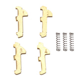 200Pcs HY22 Car Lock Repair Accessories Lock Reed Lock Plate for Motor