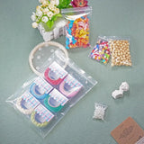 200Pcs Mini Clear Zip Lock Bag Jewelry Gift Packaging Pouches