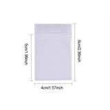 200Pcs Mini Clear Zip Lock Bag Jewelry Gift Packaging Pouches