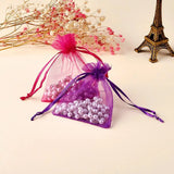 200Pcs Mixed Organza Gift Bag Jewelry Wedding Party Candy Pouches