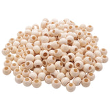 200Pcs 20mm Natural Wooden Beads for Jewelry Making