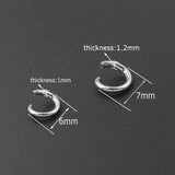 200Pcs Stainless Steel Jump Rings 5mm 6mm 7mm Split Ring DIY Earring Bracelet