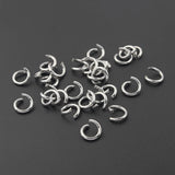200Pcs Stainless Steel Jump Rings 5mm 6mm 7mm Split Ring DIY Earring Bracelet